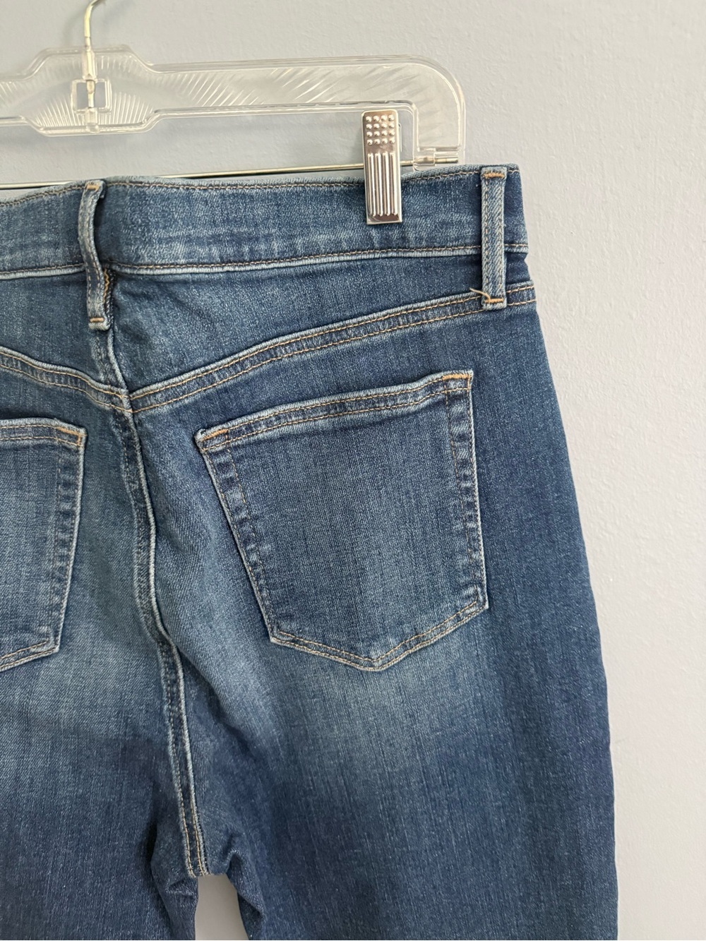 LOFT The Kick Crop High Waist Jeans - Picture 6 of 8